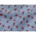 thumbnail image 4 of oneOone Viscose Jersey Fabric Leaves & Flower Floral Printed Craft Fabric BTY 60 Inch Wide, 4 of 5