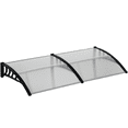 thumbnail image 1 of Outsunny Auvent de Fenêtre Auvent de Porte, Couverture de Patio Extérieur pour Porte d'Entrée, 1 of 4