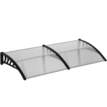 Outsunny Window Awning Door Canopy, Front Door Outdoor Patio Cover