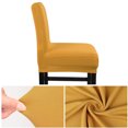 thumbnail image 4 of PiccoCasa Stretch Spandex Bar Stool Cover for Short Back Chair Gold 4, 4 of 8