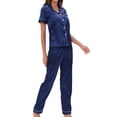 thumbnail image 1 of Ensemble de Pyjama pour Femmes Pantalon Ensemble Mode pour Femmes Tenue d'Intérieur Pyjama Femme Ensemble Deux Pièces Manches Longues Pantalon Ensemble de Pyjama Tenue d'Intérieur, 1 of 5
