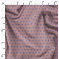 thumbnail image 2 of Soimoi Pink Cotton Poplin Fabric Fleur_de_lis Damask Printed Fabric 1 Yard 42 Inch Wide, 2 of 6