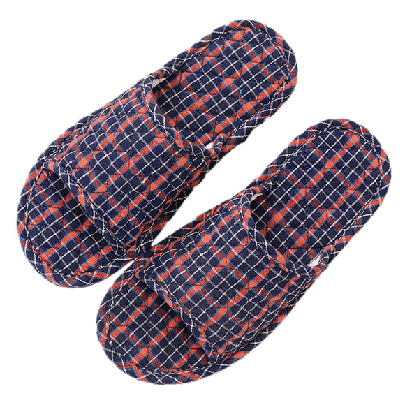 Pantoufles de Maison Silencieuses Lavables à Bout Ouvert Pantoufles de Maison Pantoufles à Enfiler pour Hommes