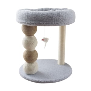 GROWTH TANK Cat Scratch Post Petit Cat Tree Meubles Cat Scrattcher Stand Kitten Scratch bleu