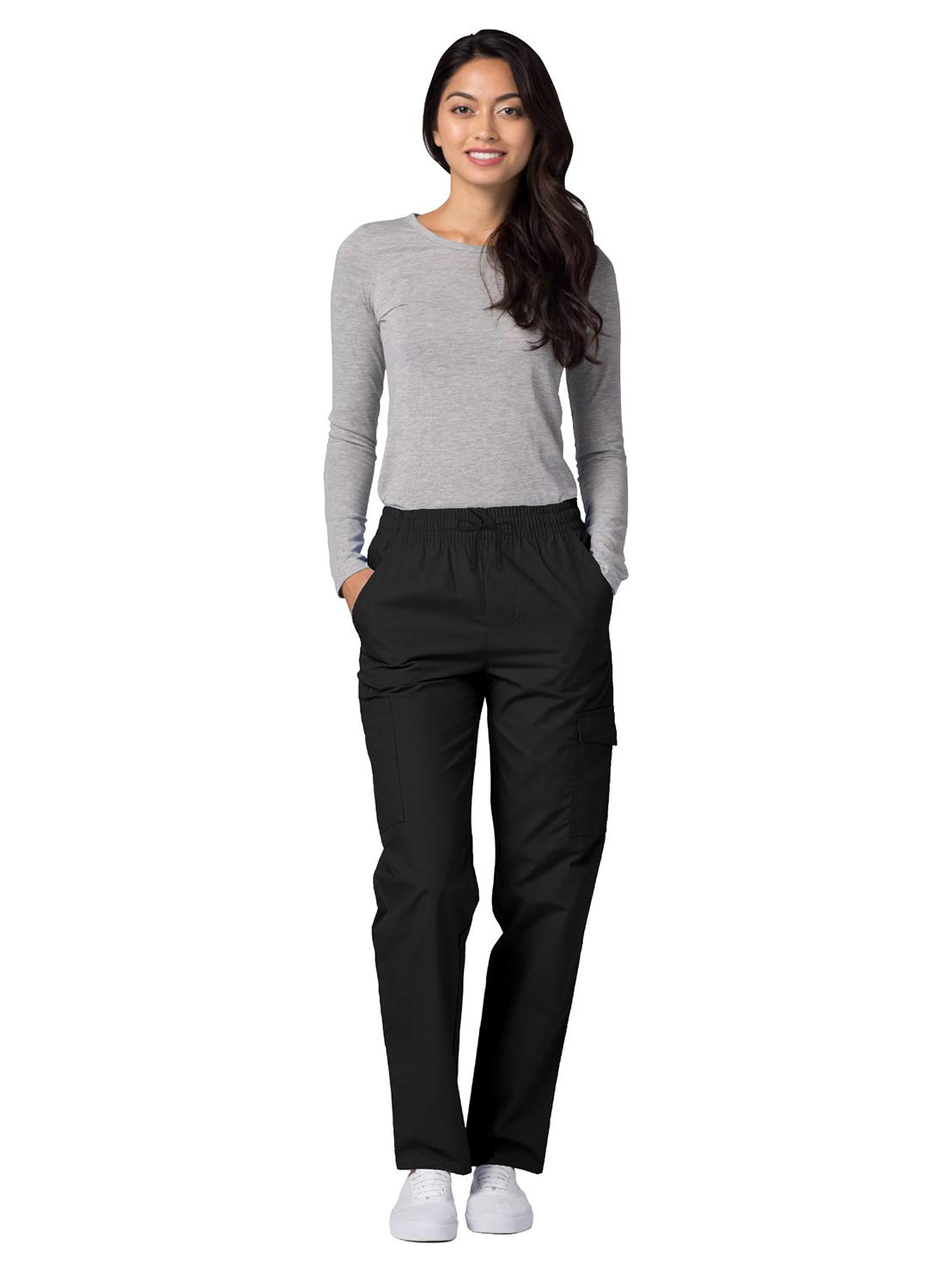 Adar Universal Scrubs For Women - Tapered Cargo Scrub Pants