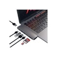 thumbnail image 1 of Satechi Type C Pro Hub Adapter with USB-C PD (40 Gbps), 4K HDMI, USB-C Data, SD/Micro Card Reader, USB 3.0 - Compatible with 2021 MacBook Pro M1 Pro & Max, 2020 MacBook Air/Pro M1 (Space Gray), 1 of 7