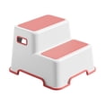 thumbnail image 3 of Kids And Toddlers Step Stool Non-Slip Multifunctional Accessories Bathroom Stool Red, 3 of 8