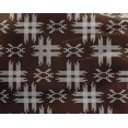 thumbnail image 4 of oneOone Georgette Viscose Fabric Check Kasuri Print Sewing Fabric BTY 42 Inch Wide, 4 of 4