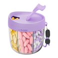 thumbnail image 2 of Cute Dispenser With 7 Large Compartments Portable Bottle Organizer With Wide Opening For Easy Use Anti Mix Organizer For Travel Container, 2 of 6
