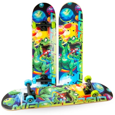 Madd Gear 31" Learn to Skate Complete Skateboard for Kids & Teens