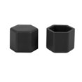 thumbnail image 4 of Unique Bargains 20pcs 17mm Universal Green Silicone Car Wheel Nut Lug Hub Screw Rim Bolt Covers Dust Protection Caps, 4 of 5