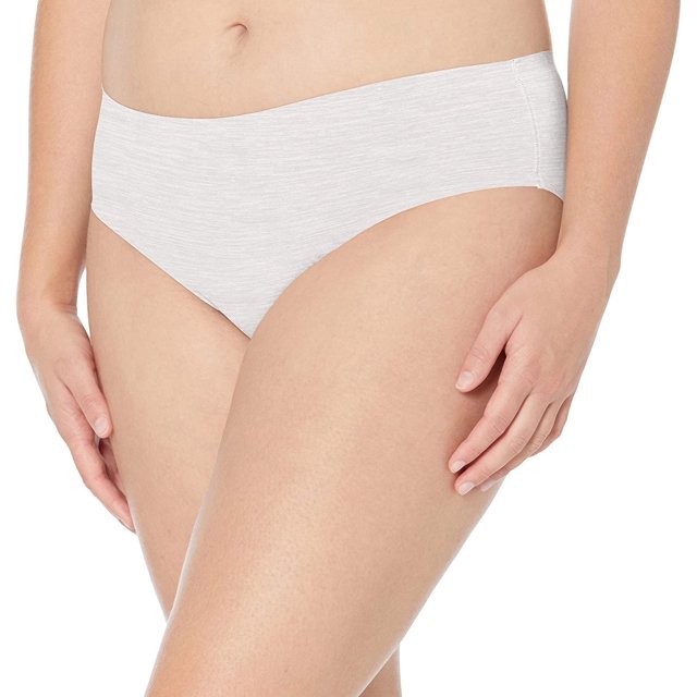 Bali Culottes Confort Révolution EasyLite pour Femmes, 8, Gris Cristal Imprimé Chiné