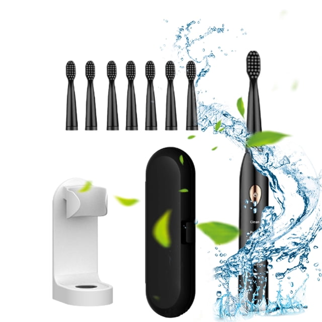 Toothbrush Toothbrush With 8 Brush Heads 5 Cleaning Modes Upgraded Toothbrush Longer Life Faster Chargin