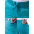 thumbnail image 4 of Adar Pro Scrubs For Women - Tailored Yoga Scrub Pants, 4 of 6