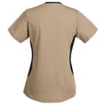 thumbnail image 5 of Penkiiy Sarrau à Col en V pour Femmes Workwear Revolution, Extensible Doux, Entretien Facile m Kaki, 5 of 5