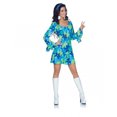 thumbnail image 1 of Robe GoGo à Fleurs Sauvages / Années 60 / Costumes pour Femmes, 1 of 1