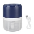 thumbnail image 2 of Electric Garlic Chopper Mini Chopper Food Processor Onion Mincer Portable Food Processor USB Charging For Vegetable Pepper Baby Food Seasoning 250ml, 2 of 8