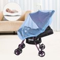 thumbnail image 2 of Qiilu Infants Protection Mesh, Baby Stroller Mosquito Net,1Pc Baby Kids Stroller Pushchair Mosquito Insect Net Buggy Safe Protection Mesh Cover New, 2 of 8