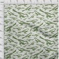 thumbnail image 4 of oneOone Cotton Flex Green Fabric Bird Craft Projects Decor Fabric Printed By The Yard 40 Inch Wide, 4 of 4