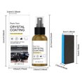 thumbnail image 3 of Kyusrd Outils d'Économies d'Été! Agent de Réparation et de Rénovation en Plastique pour Pièces Automobiles avec Éponge pour Enlever les Rayures Intérieur et Extérieur 30ml, 3 of 9