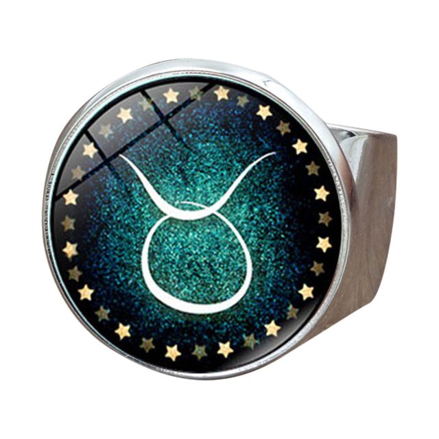EGNMCR Rings Luminous Unique Design Opening Twelve Ring Gift woman ring