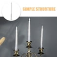 thumbnail image 2 of Shisuyan Bougies Coniques pour Femmes et Familles Blanches 6 Pcs 10.8X0.8X0.8In, 2 of 8