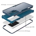 thumbnail image 2 of Supershield Case for Samsung Galaxy S22 Ultra 5G, Dual Layer Military Grade Drop Proof Protective Cover Hard Shell Sturdy Durable Phone Case - Blue, 2 of 3