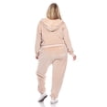 thumbnail image 4 of White Mark Ensemble de Survêtement en Velours pour Femmes, 2 Pcs, 4 of 6