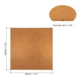 thumbnail image 2 of Uxcell Self Adhesive Wall Square Bulletin Felt Board Tile with Push Pin, Gold Copper 4 Pack, 2 of 6