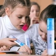 thumbnail image 4 of SIYTUAU Highlighter Pens 10 Ml Ink Quick Dry Broad Tip Markers For Office School Underline Writing Notes Textbook Study Supplies Blue Color Fluorescent Marker Blue, 4 of 6