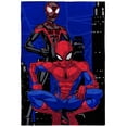 thumbnail image 1 of Spiderman 'Techno City' Kids Twin Silk Touch Blanket, 100% Polyester, 1 of 5