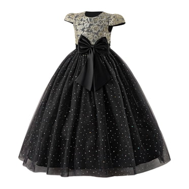 Teen Girl Dresses Kids Formal Dresses for Girls Black Girls Dress Birthday Dress for Girls Dress for Girls 10-11 Years