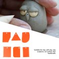 thumbnail image 3 of 6Pcs Plastic Sculpture Scraper, Quality Plastic Clay Scrapers for Easy Soft Clay Sculpture DIY Projects, 3 of 8