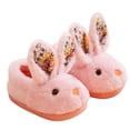 thumbnail image 1 of 2025 Cute Autumn And Divided Booties Winter Slippers Flat Sock Shoes For Bottom Soft Warm And Booties 6-12 Months Comfortable Solid Color Cartoon Rabbit Shape, 1 of 3