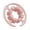 Pink, variant on Circular Leg Clamp Muscle Roller 360 Massage Roller for Indoor Home Use Portable Versatile Body Tension Reliever for Teens and Adults Lightweight Folding Design for Easy Transport and