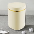 thumbnail image 1 of TIMIFIS Desktop Trash Push-Type Desktop Trash Can Small Coffee Table Office Living Room Study Room with Lid Trash Can Office Desk Accessories, 1 of 6