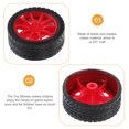 thumbnail image 2 of Miangastore 20 Pcs Roues de Jouet Roues de Voiture Jouet Remplacement Roues de Voiture Bricolage Assembler Roues Jouets pour Enfants, 2 of 8