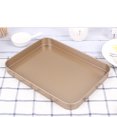 thumbnail image 3 of ziyahi Rectangle Non-stick Baking Tray Carbon Steel Kitchen Cake Bread Biscuit Baking Pan Tool, 3 of 8