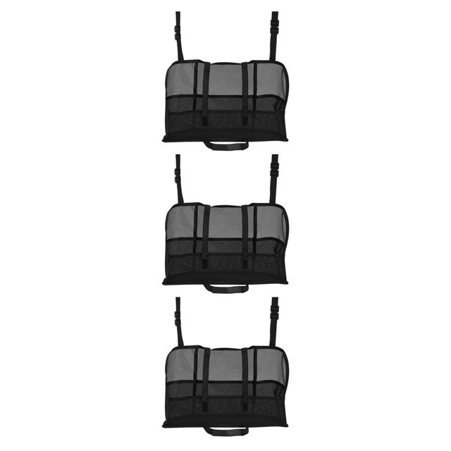 VONKY Handbag Storage Car Mesh Storage Holder Auto Side Organizer Car Organizer Bag No.01 3Set