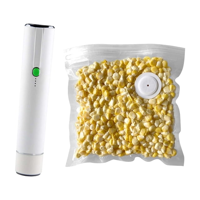 TIELUTT Portable Vacuum Sealer compatible with Machine for Clothes Bad Air compatible with Machine Food Vacuum Packaging compatible with Machine Vacuum Sealer Container Lids Seal A Meal Vacuum Sealer