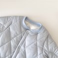 thumbnail image 3 of MeetoTime Baby Clothes Fall Winter Warm Cotton Jumpsuits Long Sleeved Infant Toddler Rompers Home Crawling Clothes, 3 of 6