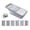 Grey, variant on Stainless Steel Food Containers with Lids Vegetable Chopp - Chopper Vegetable Cutter, Food Chopper Chopper with Container, Vegetable Chopper with Container