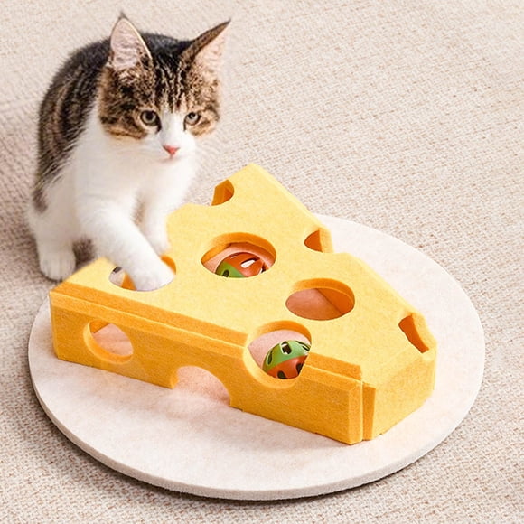 Amzcrzy Home Tools, Gardening Tools, Home Improvement, Interactive Cats Scratch Puzzle Box Felt boxs