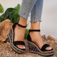 thumbnail image 5 of Women's Wedge Heel Sandals Fashion Shoes Summer, 5 of 5