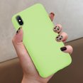 thumbnail image 4 of TPU Mobile Phone Case Shockproof Case Replacement Elastic Protection Cover, Replacement for iPhone XS, Green, 4 of 7