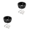 thumbnail image 4 of Ruiboury Premium 70mm Steering Wheel Adapter Plate for G29 Racing Performance Black 2Set, 4 of 6