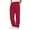 Red, variant on Pisexur Mens Sweatpants Open Bottom Elastic Waist Drawstring Workout Athletic Jogging Pants Solid Color Lightweight Casual Straight Leg Sweatpants Plus Size Sweatpants with Pockets M-3XL