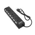 thumbnail image 3 of Amdohai 7 Ports USB Hub Splitter with On/Off Switches Long Cord for Laptop Desktop PC Computer Charging Devices Data Transfer, 3 of 7