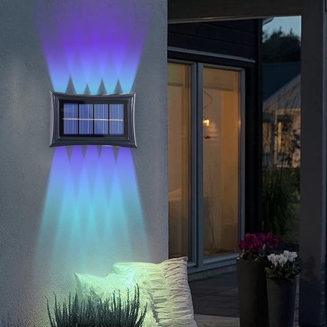 EGNMCR Outdoor Solar Lights Light Sensor Outdoor Lights Solar Lights Outdoor Rainproof Outdoor Solar Lights For Courtyard Terrace Garden Garage solar light