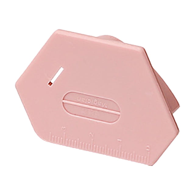 Iumwxz Polygon Magnetic Regular Sewing Machine Multi Purpose Positioning Sewing Tool Pink Plastic Deals on home